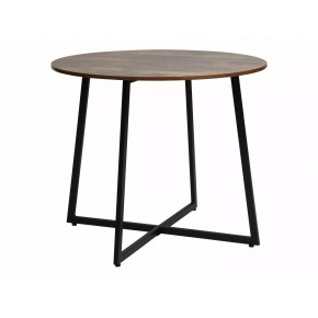 Стол обеденный SIGNAL LUNA рустикальный коричневый/черный 90